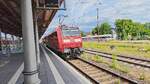 Tag in Stendal Hauptbahnhof von Janos Durek 